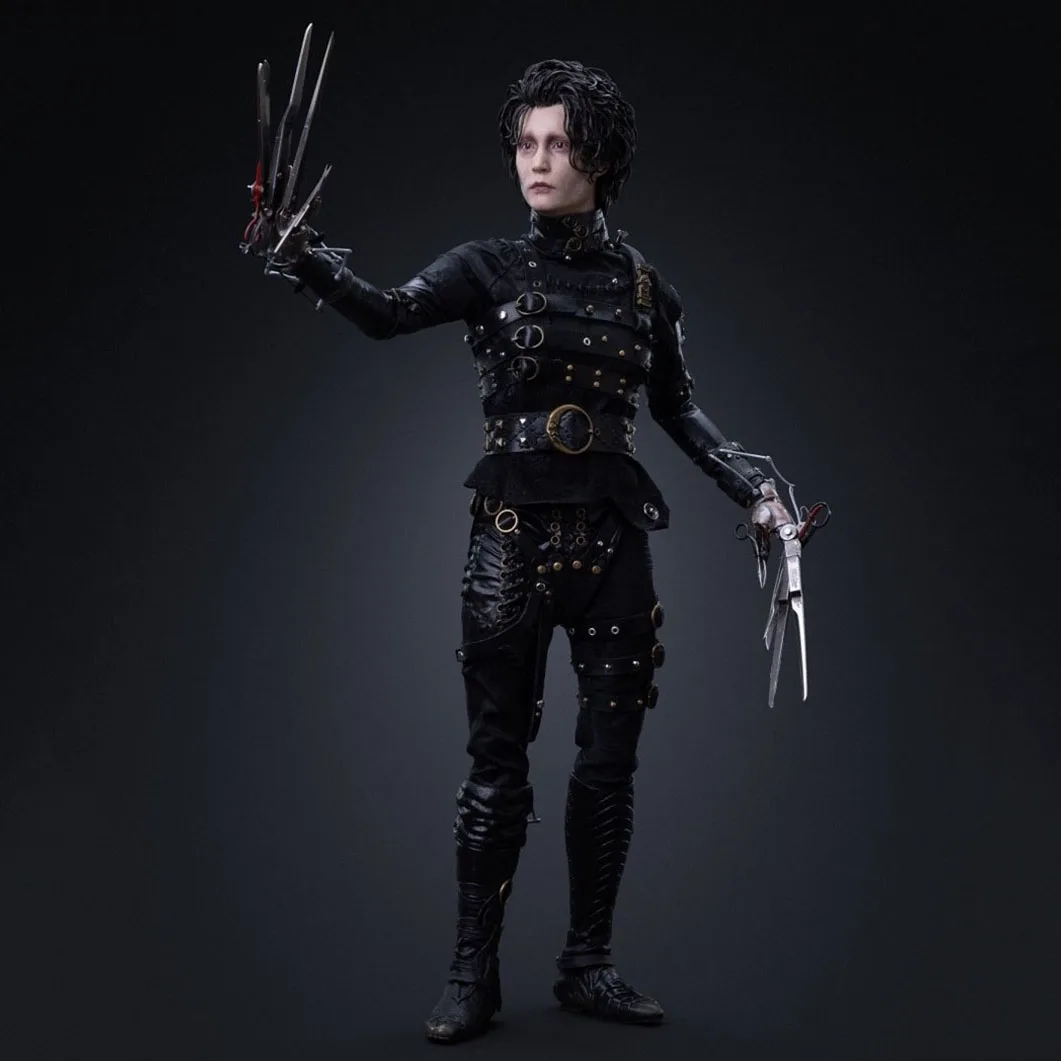 

In Stock Art Figures AF029 1/6 Scissorhands Johnny Depp Action Figure Model AF-029 12'' Soldier Action Doll Full Set Toy