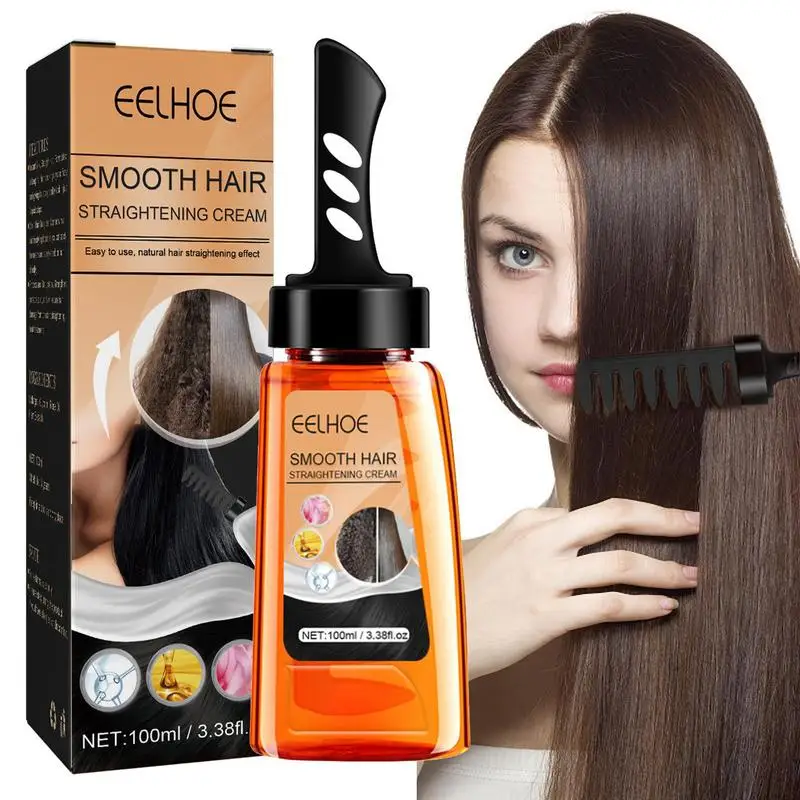 

Легкий в использовании Гладкий выпрямитель для волос питательный крем для прямых волос для женщин Уход за волосами крем для выпрямления волос уход за волосами Стайлинг
