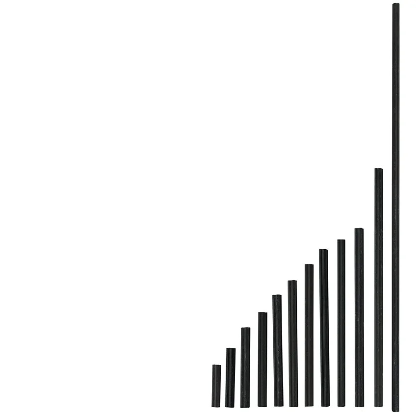Строительные блоки MOC технические детали осевая ось из углеродного волокна для