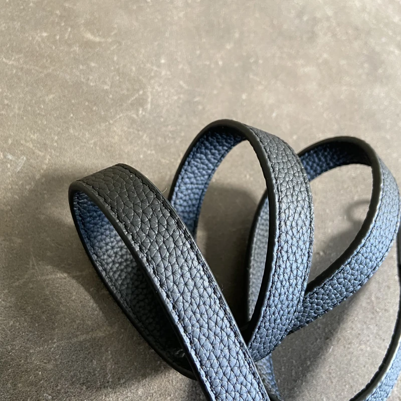 1.5cm Wide Kelly Bag Shoulder Strap Bag Strap Vegetable Tanned Cowhide Togo Lychee Pattern Diagonal Shoulder Bag Strap