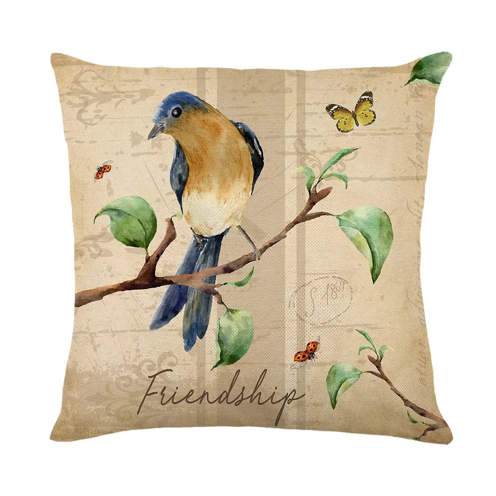 Чехол для подушки в виде пасхального кролика 40x40 см 16x16 дюймов