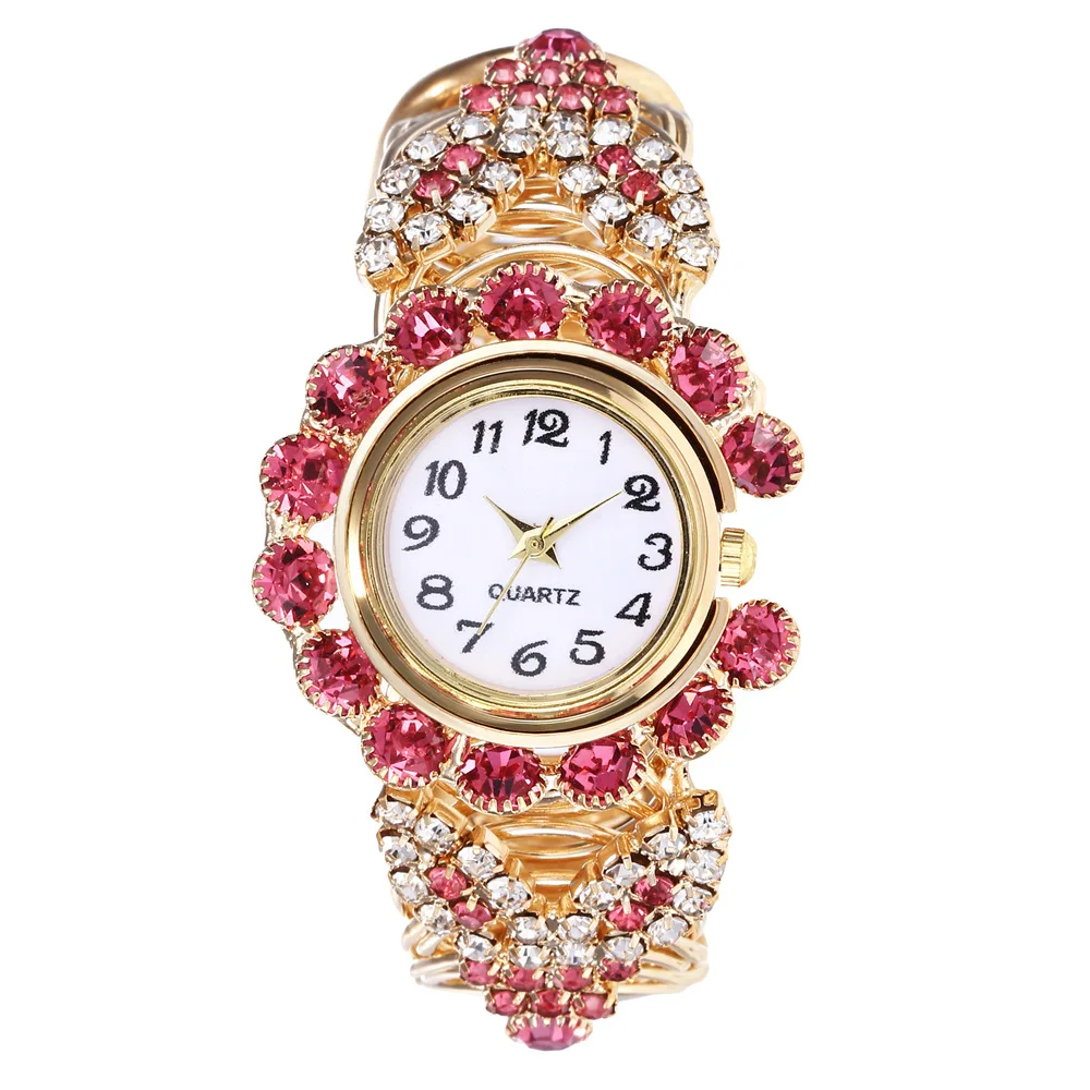 

Women Watches Ladies Wristwatch Relogio Luxury Rhinestone Bracelet Watch