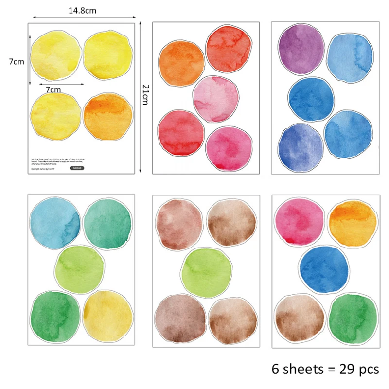 

Детские виниловые наклейки в горошек