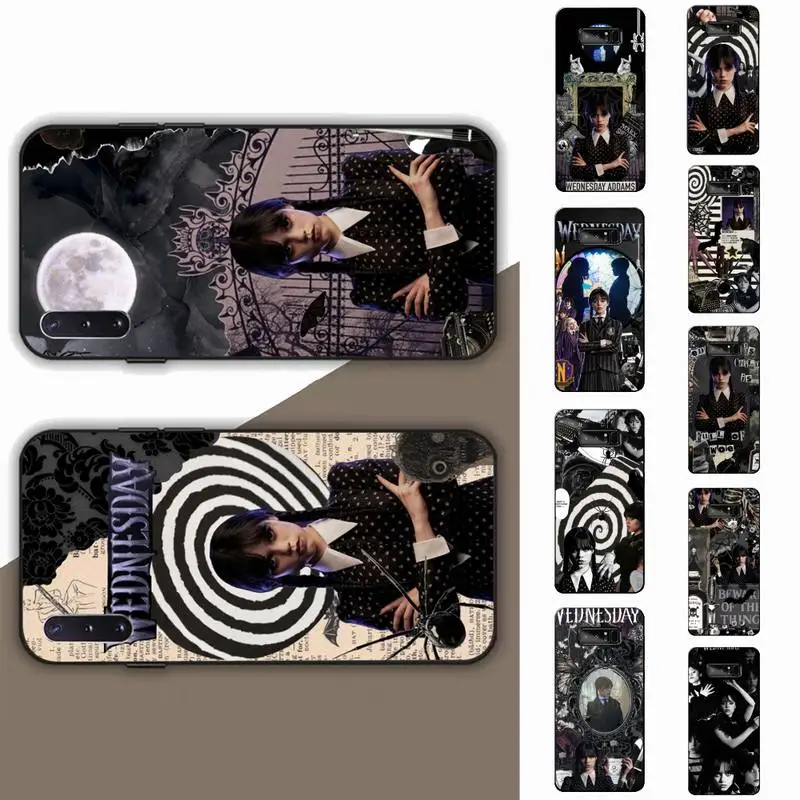 

Wednesday Addams Dancing Phone Case for Samsung Note 5 7 8 9 10 20 pro plus lite ultra A21 12 72