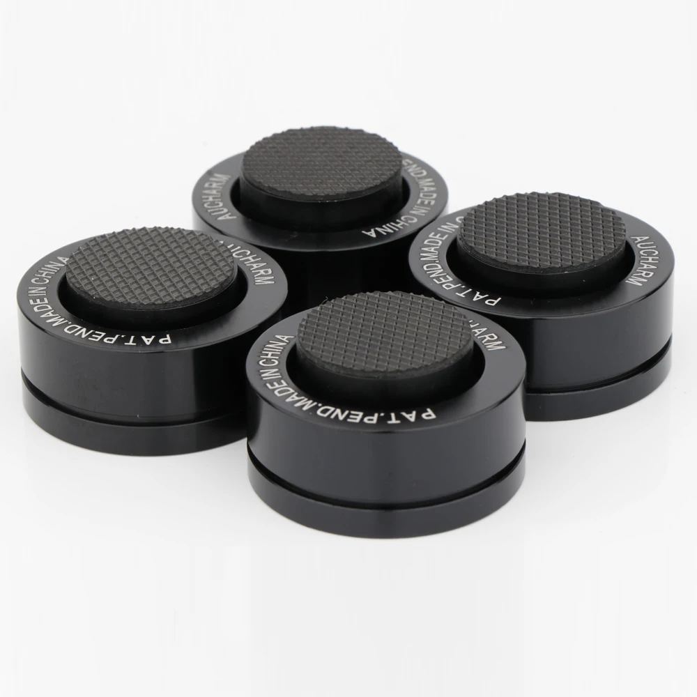 

SP3918 4Pcs HIFI Audio Speaker Amplifier Ceramic Beads Steel Ball Scroll Anti-Shock Absorber Foot Feet Nail Pad Vibration Base