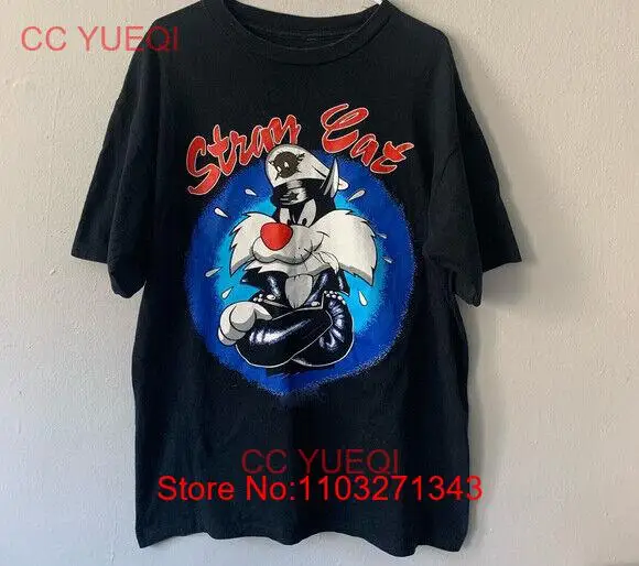 Винтажная Тяжелая хлопковая черная рубашка в стиле унисекс с изображением