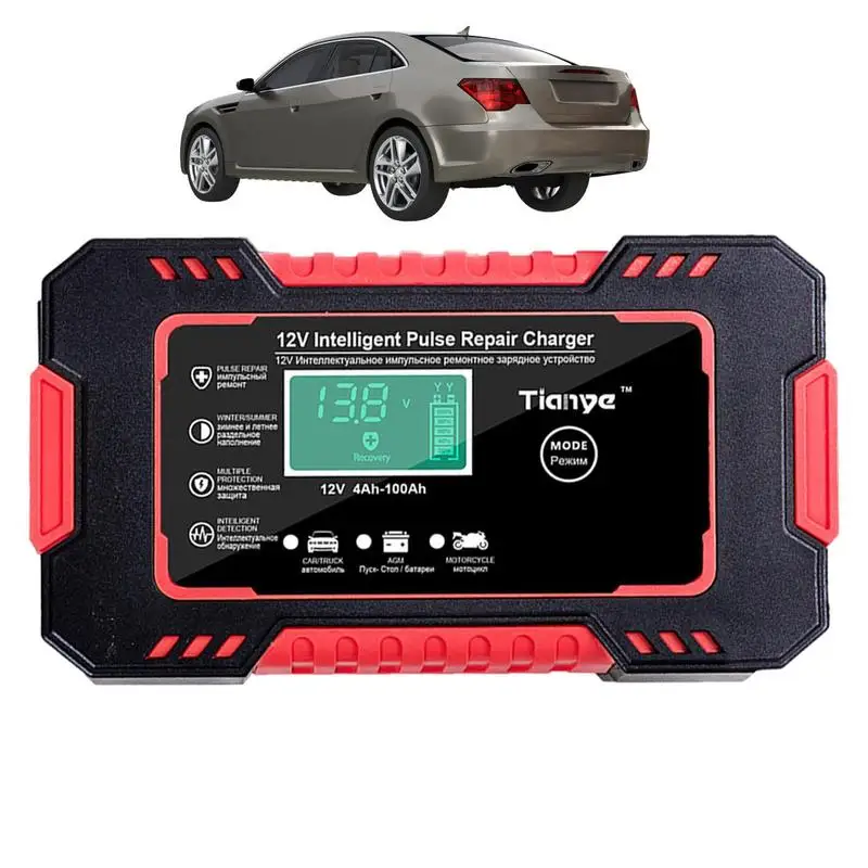 

Battery Charger Automotive Automotive Manual Automobile Battery Maintainer Trickle Charger And Battery Desulfator With