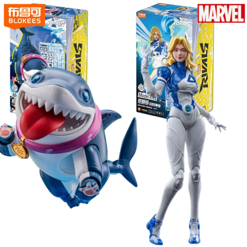 НОВИНКА BLOKEES Marvel Rivals: Конструктор «Человек-Невидимка» (Geoff The Land Shark), коллекционная модель для сборки, подарок (art.: 3920dbc604c6f) - 3920dbc604c6f
