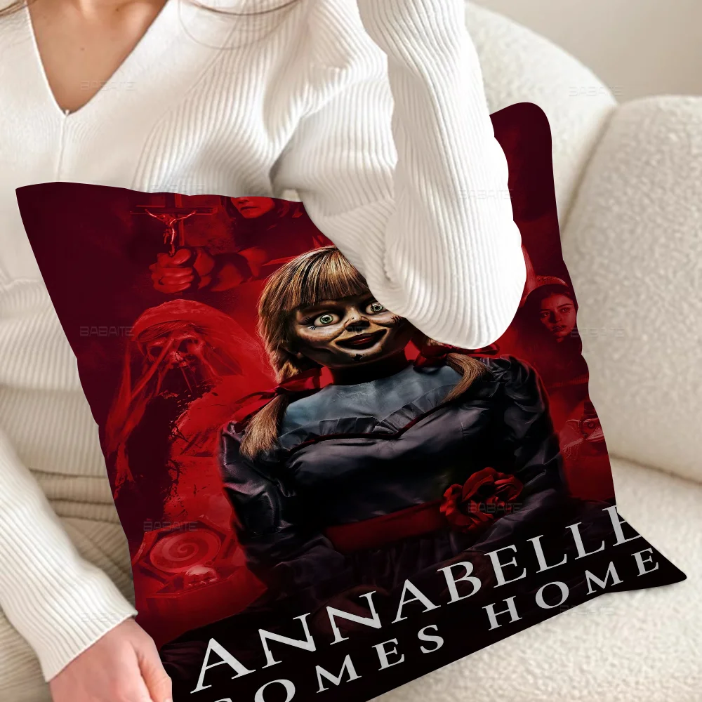 Annabelle Comes Home Подушка Аниме Диван-кровать Голова Наволочка Чехол 45x45 см Мода
