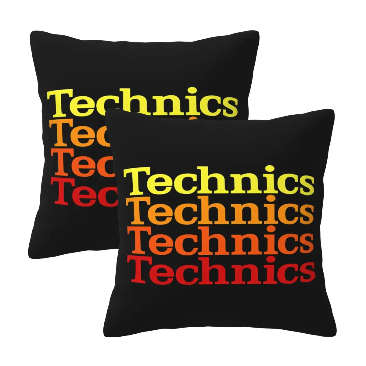 

Technics Fashion Pillowcases Decorative Pillow Covers Soft and Cozy 2 PCS