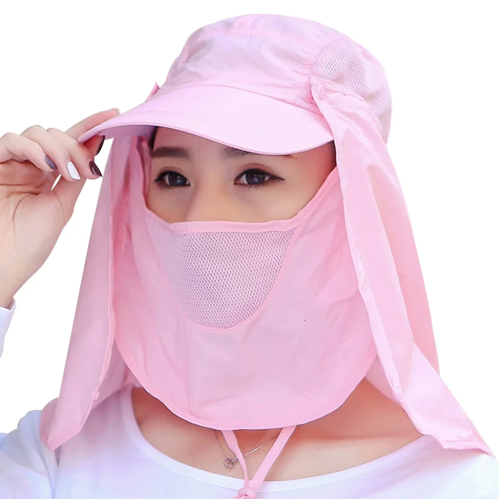 

Portable Folding Sunshade Cap Windproof Fishing Cap Baseball Hat Anti Dust Summer Hiking Camping Headdress Cap Sun Visor Sun