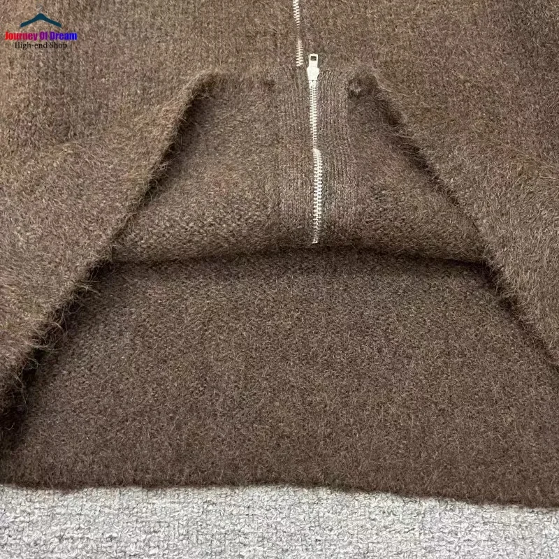 Мужской и женский кардиган высшего качества с полной молнией Our Legacy из мохера