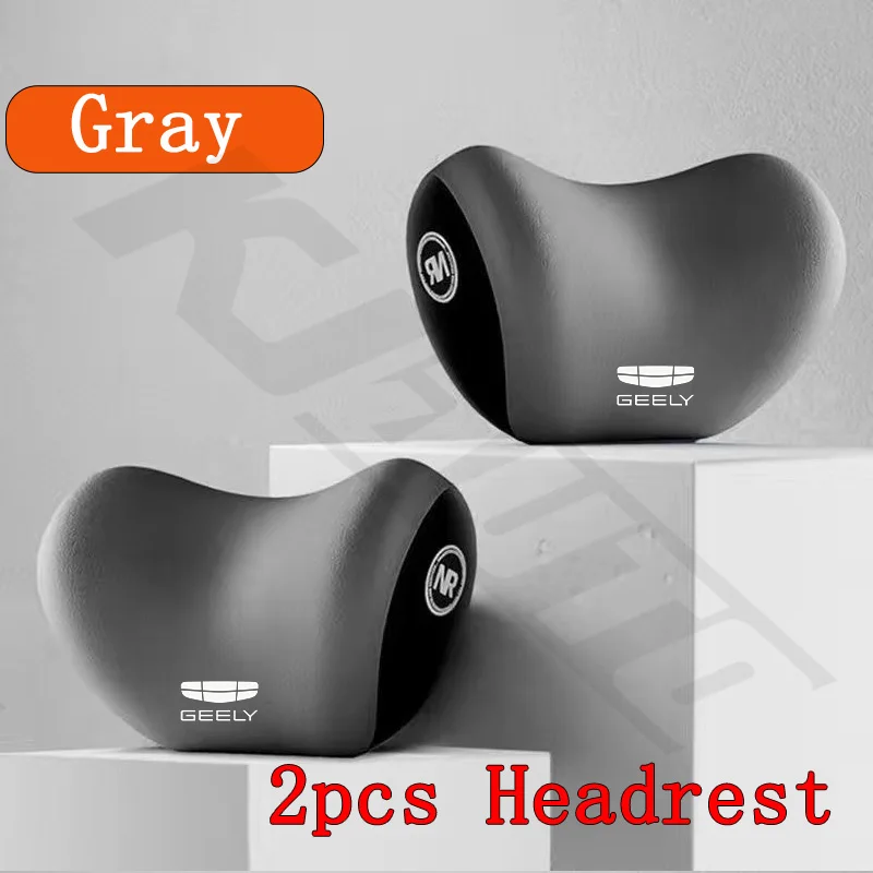 

Автомобильная подушка для шеи из пены с эффектом памяти, поясничная поддержка, подушка для спинки, автомобильный подголовник для Geely Coolray Tugella Atlas Emgrand Geometry Binrui