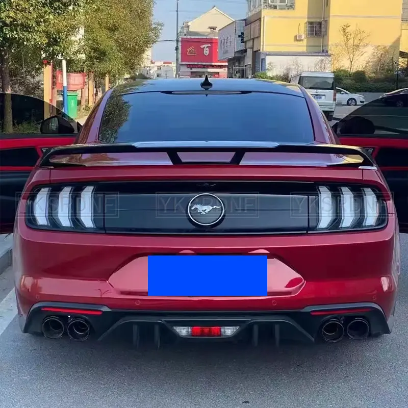 Задний спойлер багажника крыло для Ford Mustang Coupe 2015-2019 задний из углеродного