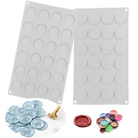 1pc silicone padwax stamp pad removable diy craft adhesive waxing resin silicone mould scrapbooking