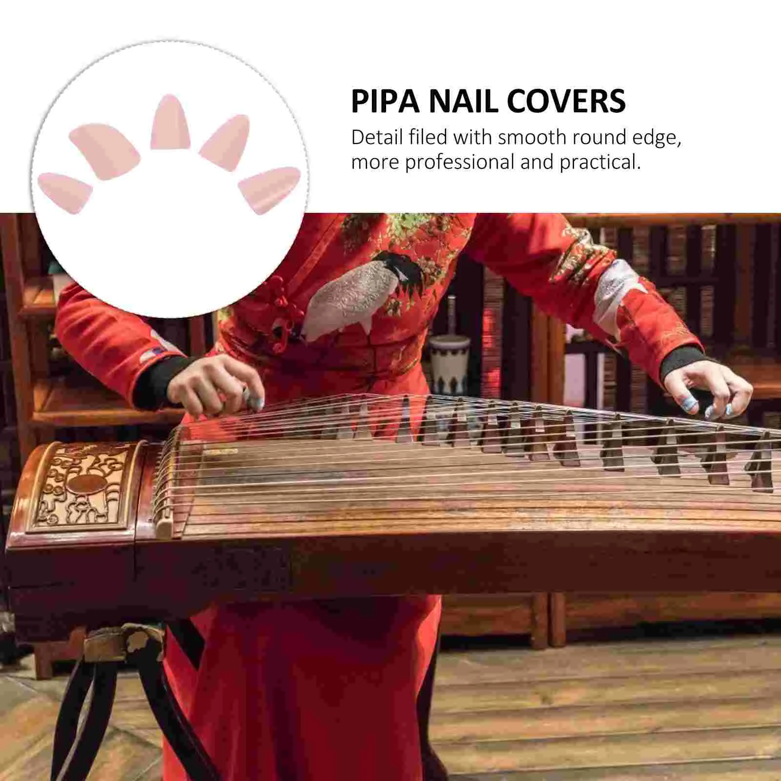 

Professional Nylon Pipa Nails String Instrument Parts Pipa Accessories For Guzheng Pipa