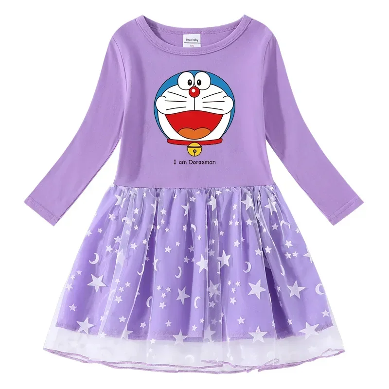 Платье Doraemon хлопковое для девочек