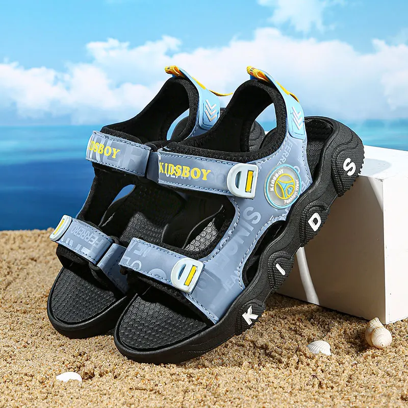 Children Sandals Fashion Sneakers Boy Girls Outdoor Beach Shoes Kids Non-slip Footwear Sandals Casual Shoes