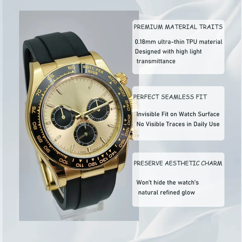 Фото Защитная пленка Jiannaiqi для Huawei Watch Buds 47 мм, готовая к использованию, антицарапинная, антиокислительная, легко наносится, прозрачная, без остатка следов. №5