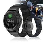 Ремешок силиконовый спортивный для наручных часов, быстросъемный смарт-браслет для Garmin Fenix 6X 6 Pro 5X 5 Plus 7 7X 3HR спуск MK2, 22 мм 26 мм