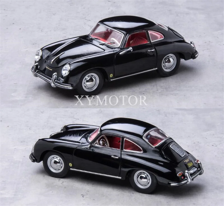 

SunStar 1/18 For Porsche 356 A 1500 GS Diecast Model Car Toys Hobby Gifts Black Display Ornaments Collection