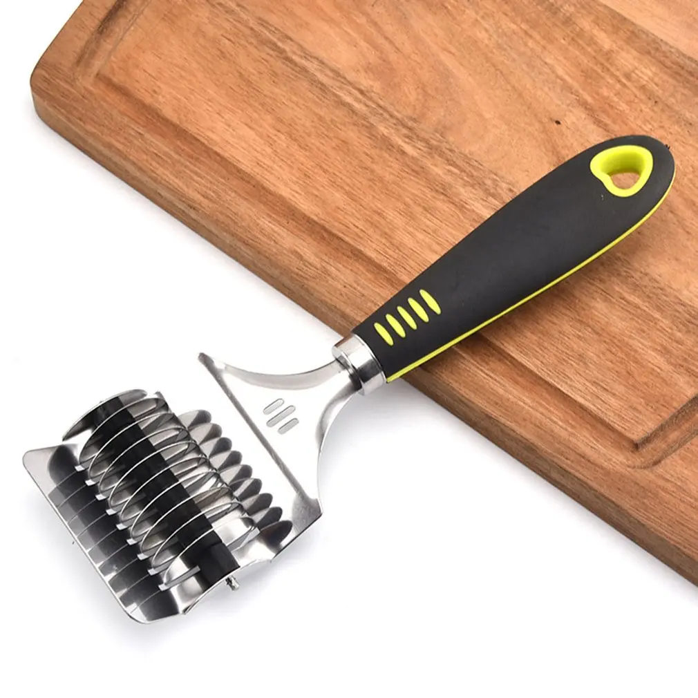 

Ручная Спагетти из нержавеющей стали, устройство для изготовления лапши, нож, машина для прессования теста, шалота, чеснока, роликовый резак...