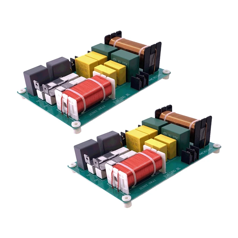 

4X 800W Tweeter Woofer Speaker 2 Way Crossover 2800Hz PA-280 Treble Bass Divider For 6-18Inch Professional Stage Speaker