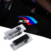 2x led accessories car door lightlaser projector welcome lamp welcome light ghost for x3 e83 2005 2021 car accessories