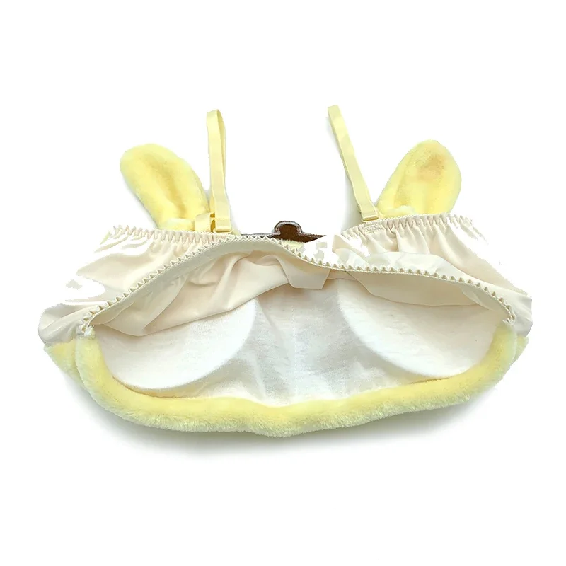 Симпатичные плюшевые желтые бархатные шорты Paloli с ушками согги симпатичное