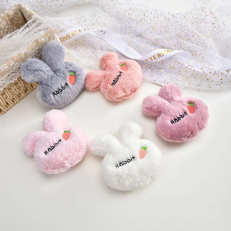

Cute Plush Stuffed Toy Rabbit Doll Babies Cute Plush Ear Rabbit Doll Children's Gift Toys Kawaii Plush keychains