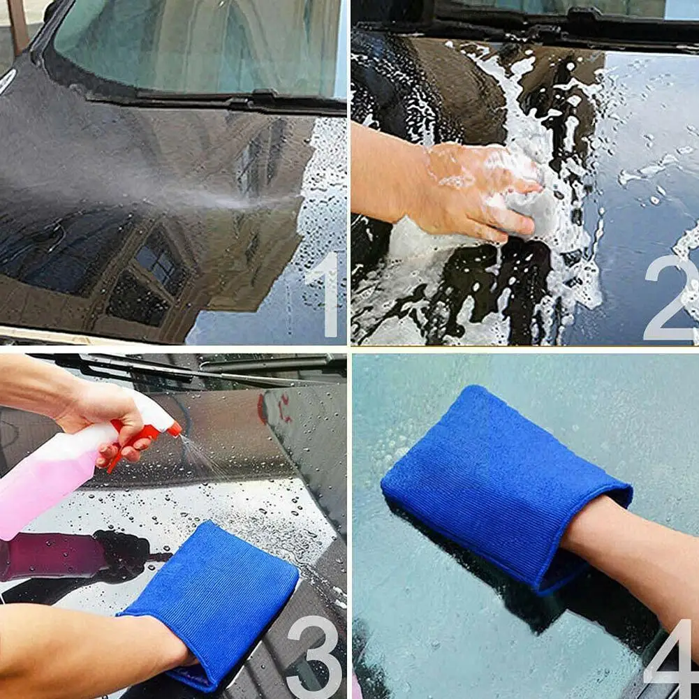 

Car Wash Magic Clay Bar Mitt Car Clay Cloth Auto Care Towel Sponge Pad Microfiber Clay Cleaning Cloth P9T3