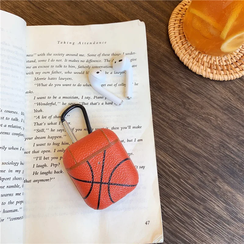 

Cover For Apple Airpods pro Airpods 2 Case Luxury Ball Pattern Cover For AirPods 2 3 Accessories Earphone Case With Keychain