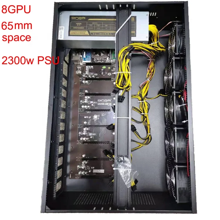 

Чехол для сервера 8GPU с 65 мм платой ONDA, готовый к отправке AK2980