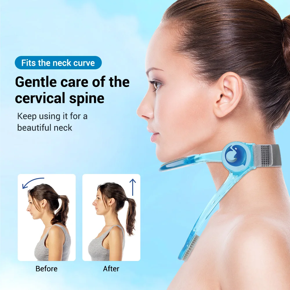 

Decompressed Adjustable Neck Support Braces Forward Posture Corrector Health Care Stretcher Shaping Cervical Traction Collar