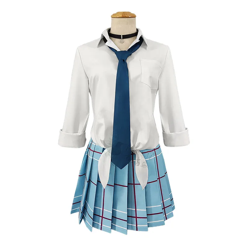 

Kitagawa Marin Cosplay Anime My Dress Up Darling Kitagawa Marin Cosplay Costume Dresses School Uniform Wig Earrings Suit Girls