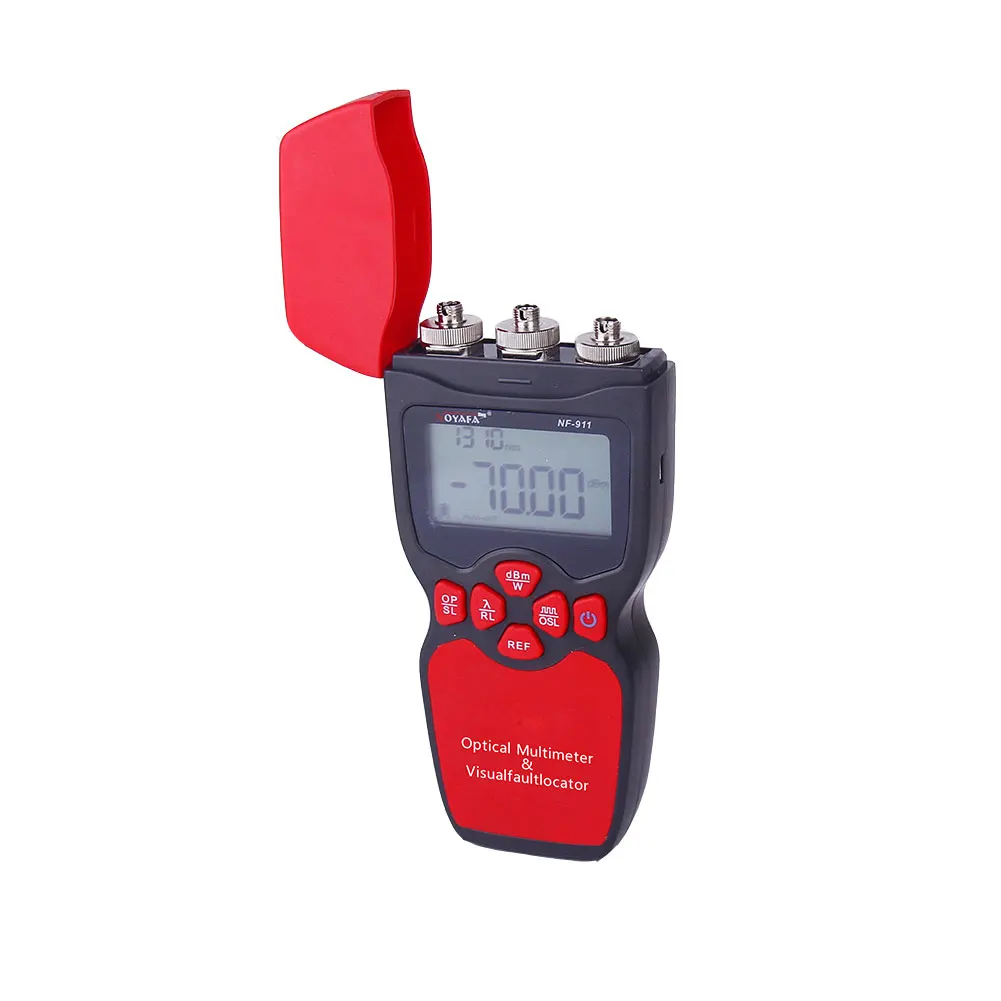 

NOYAFA 3-in-1 Optical Multimeter Fiber Tester New Power Meter Noyafa NF-911 Red Light Pen Source Visual Fault Locator