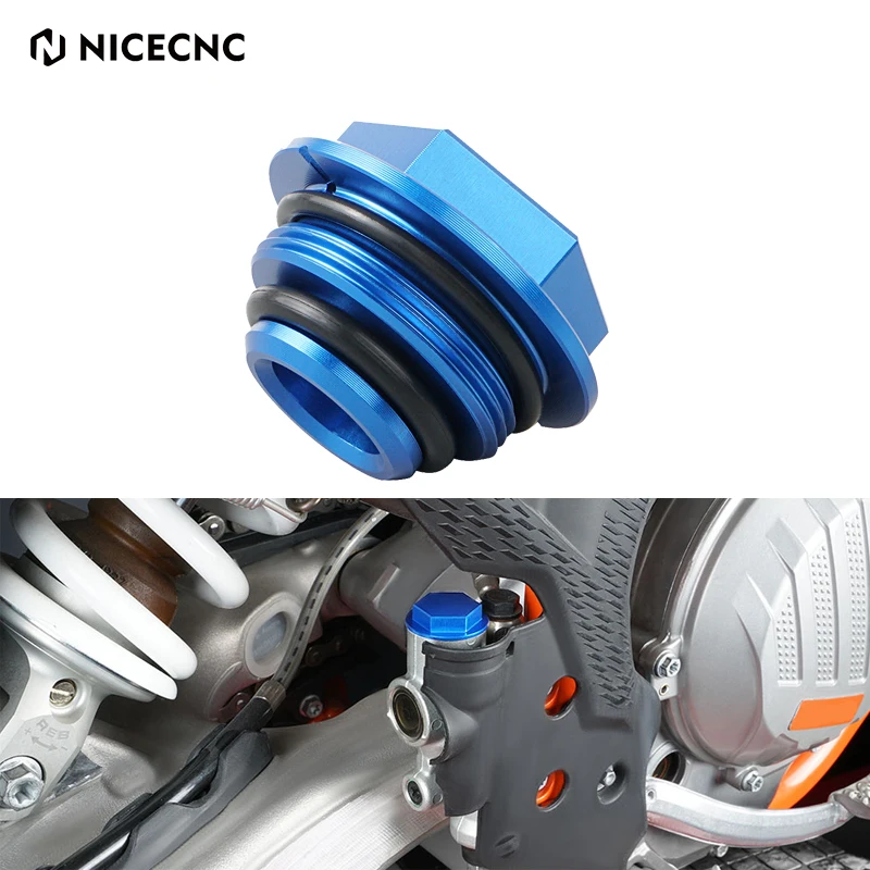 

NICECNC Motorcycle Rear Brake Reservoir Cap For Husqvarna 125-501 TE FE TC FC TX FX 2014-2017 TC FC 2019-2021 With Brembo Brakes