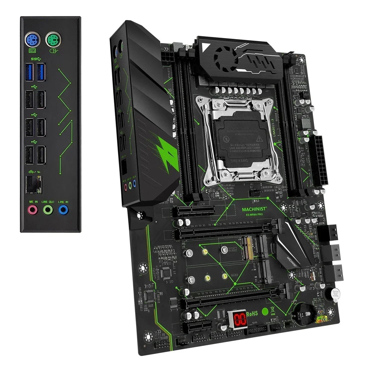 Комбинированный комплект материнской платы MACHINIST X99 Xeon E5 2697 V4 процессор LGA 2011-3 64 ГБ