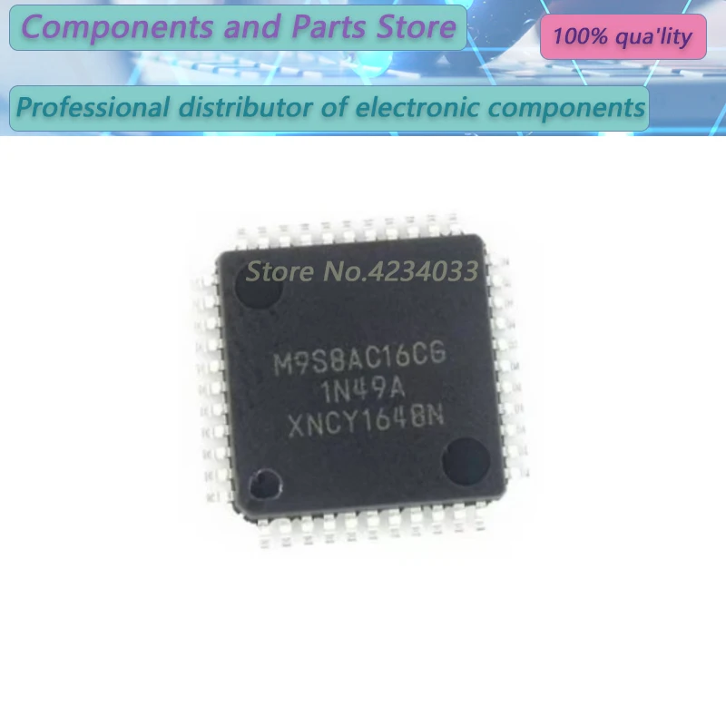 1 шт. 100% новый M9S8AC16CG M9S8AC16 QFP44 Geïntegreerde чип оригинальный Nieuwe