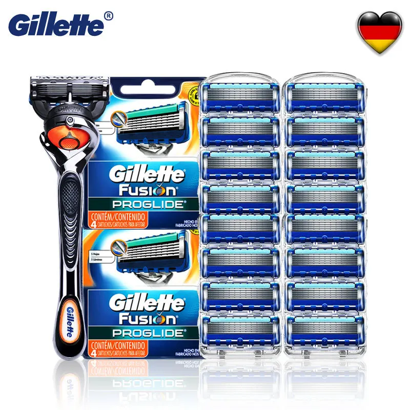 Бритва Gillette Fusion PROGLIDE Мужская со сменными картриджами профессиональная с 5