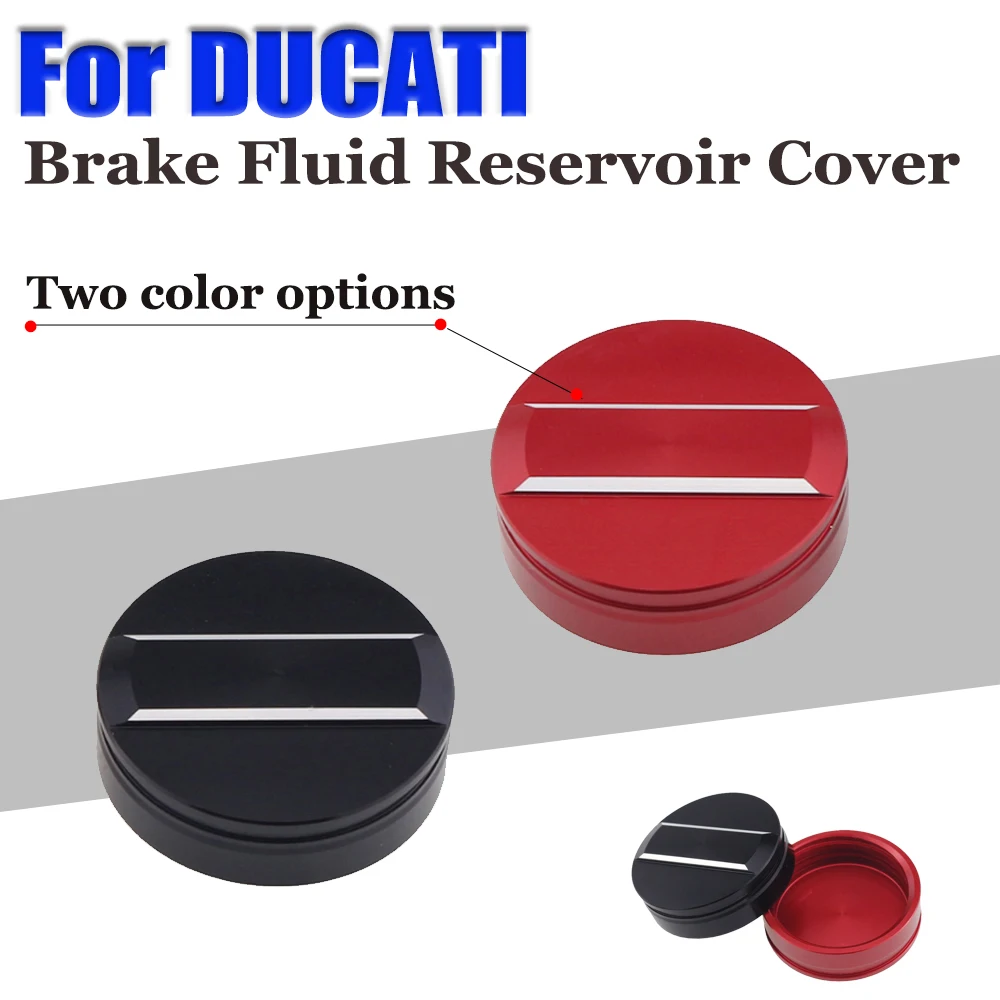

Front Clutch Cover For DUCATI Panigale 848 899 959 1098 1198 1199 1299 Monster 1100 1200 S V4 V4S Rear Brake Fluid Reservoir Cap