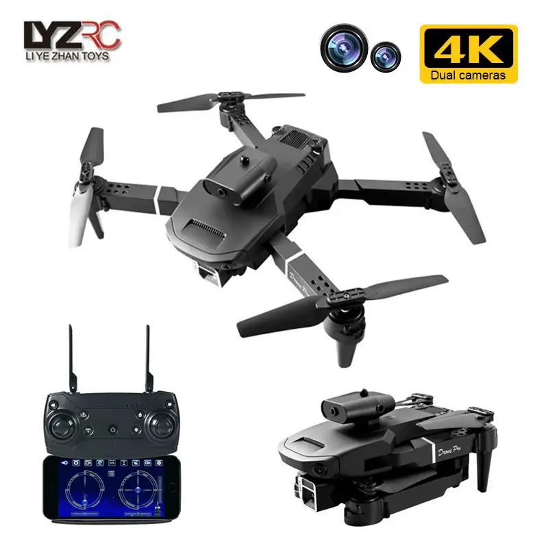 

2022 E100 мини-Дрон 1080P Профессиональная HD камера Fpv 2,4 ГГц дронированный с подвижным покрытием с подвижным механизмом верблюжий Радиоуправляем...