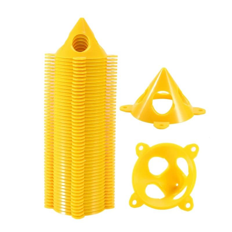 

Подставка для дверей шкафов и холста с желтым конусом-подставки для поддержки холста из акрила и эпоксидной смолы