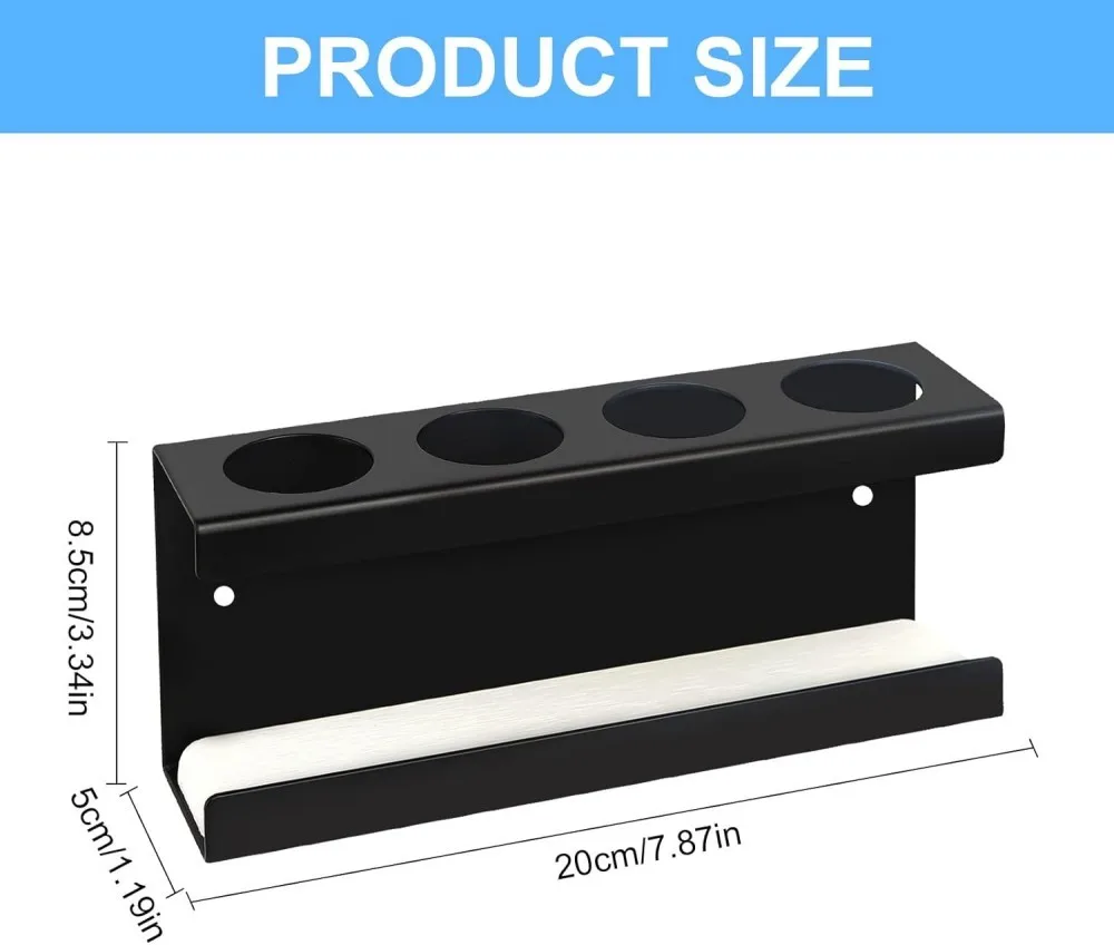 

Держатель для зубных щеток черный