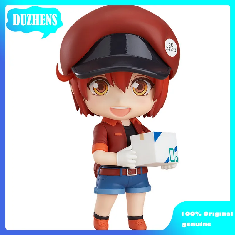 

100% Original:Anime Cells at Work! Red blood cell Q version figma PVC Action Figure Anime Figure Model Toys Figure Doll Gift
