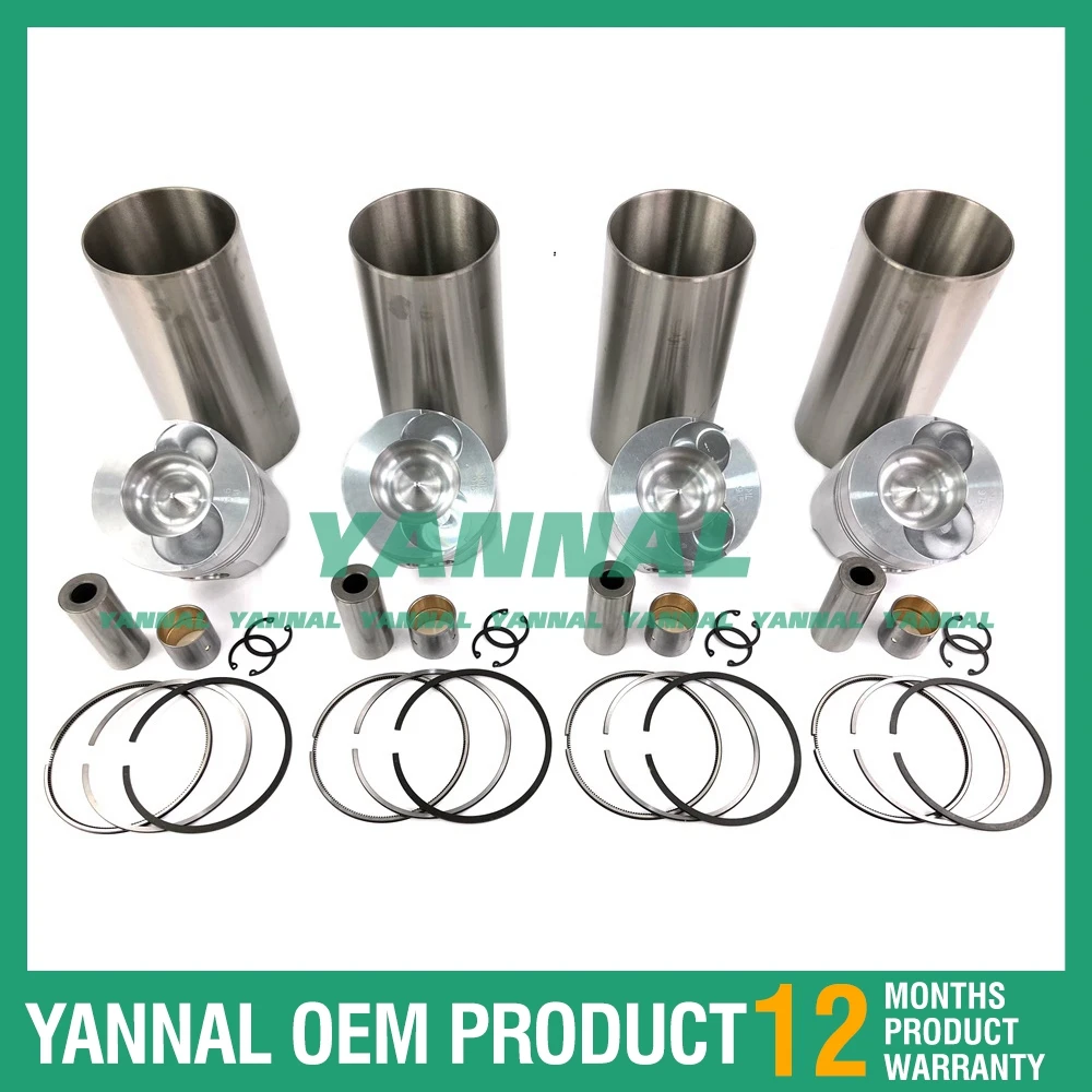 Комплект гильз цилиндра для двигателя Yanmar 4TN100