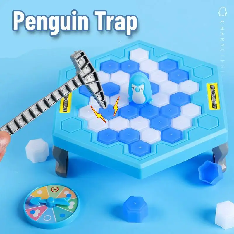 Игра бить пингвина. Пингвин трап.