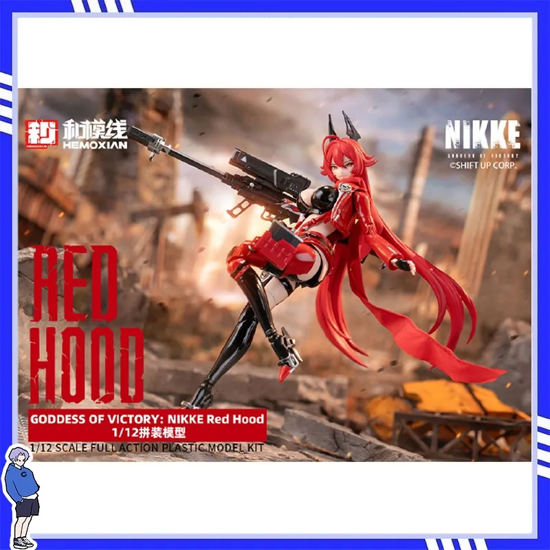 Фото Модель HEMOXIAN «Богиня Победы: NIKKE» Red Hood, сборная модель-фигурка в масштабе 1/12 №1