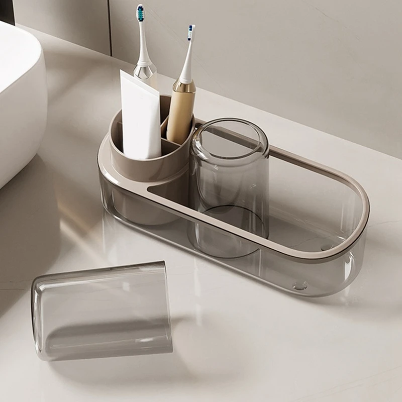 Держатели для зубных щеток пластиковый держатель зубной пасты в ванной набор