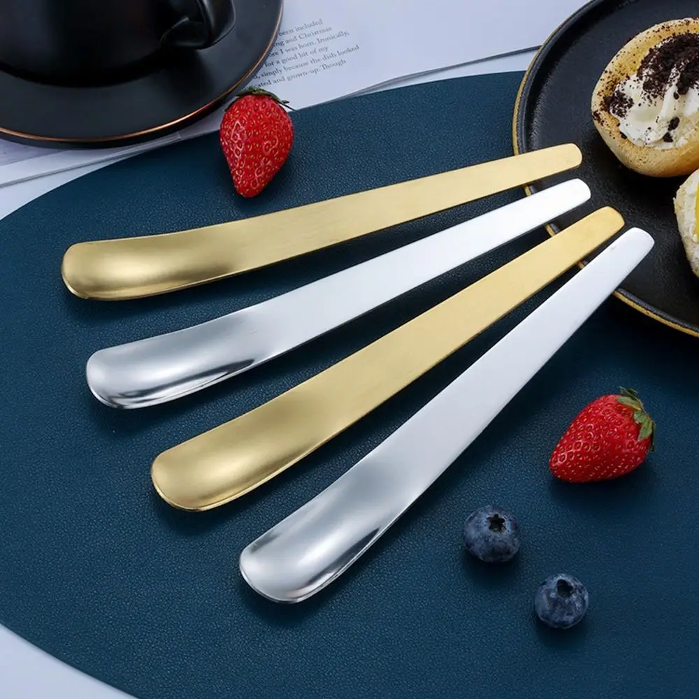 

2PCS Kitchen Serving Coffee Cake Teaspoon Espresso Spoon Dessert Spoon Tableware